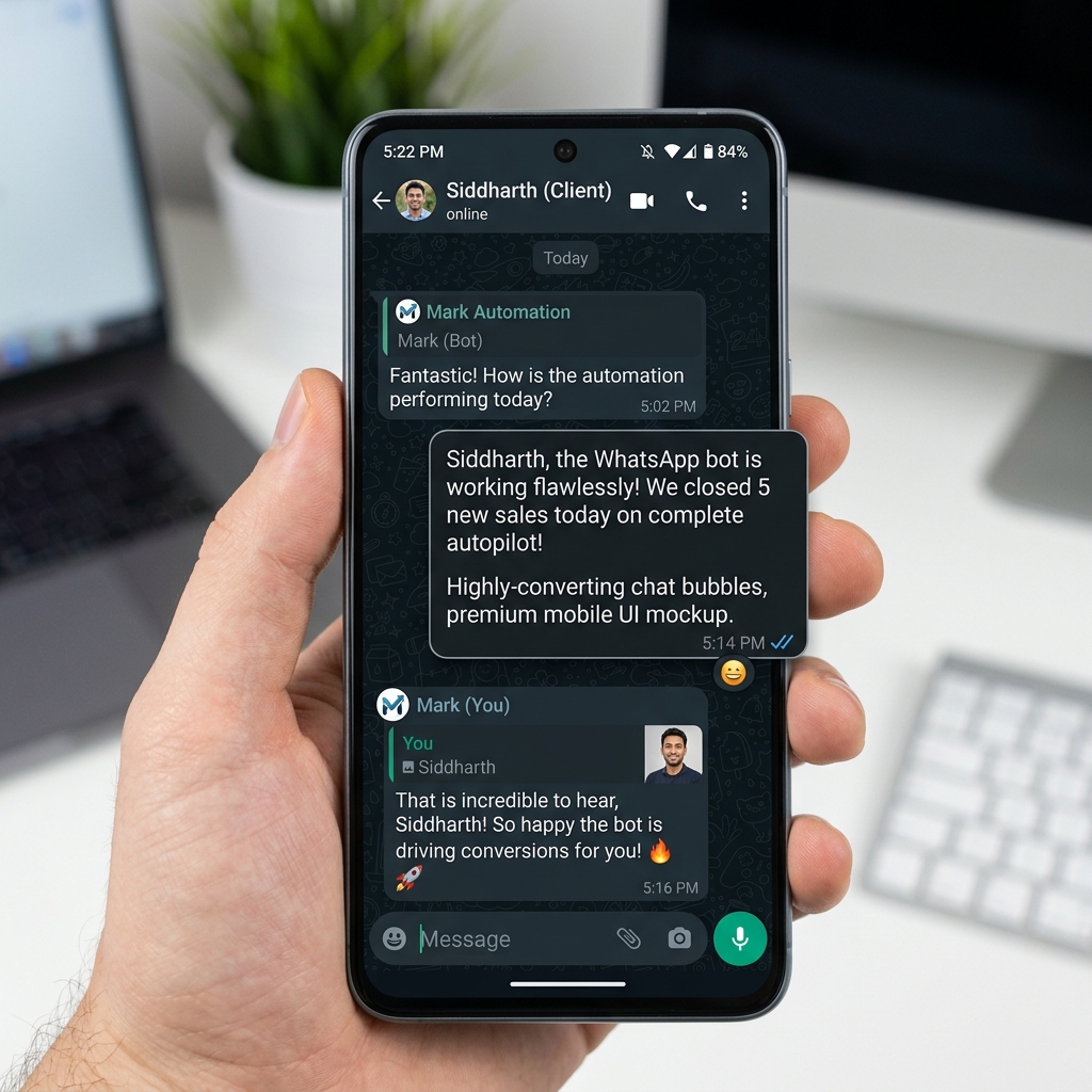 WhatsApp Client Conversational Proof
